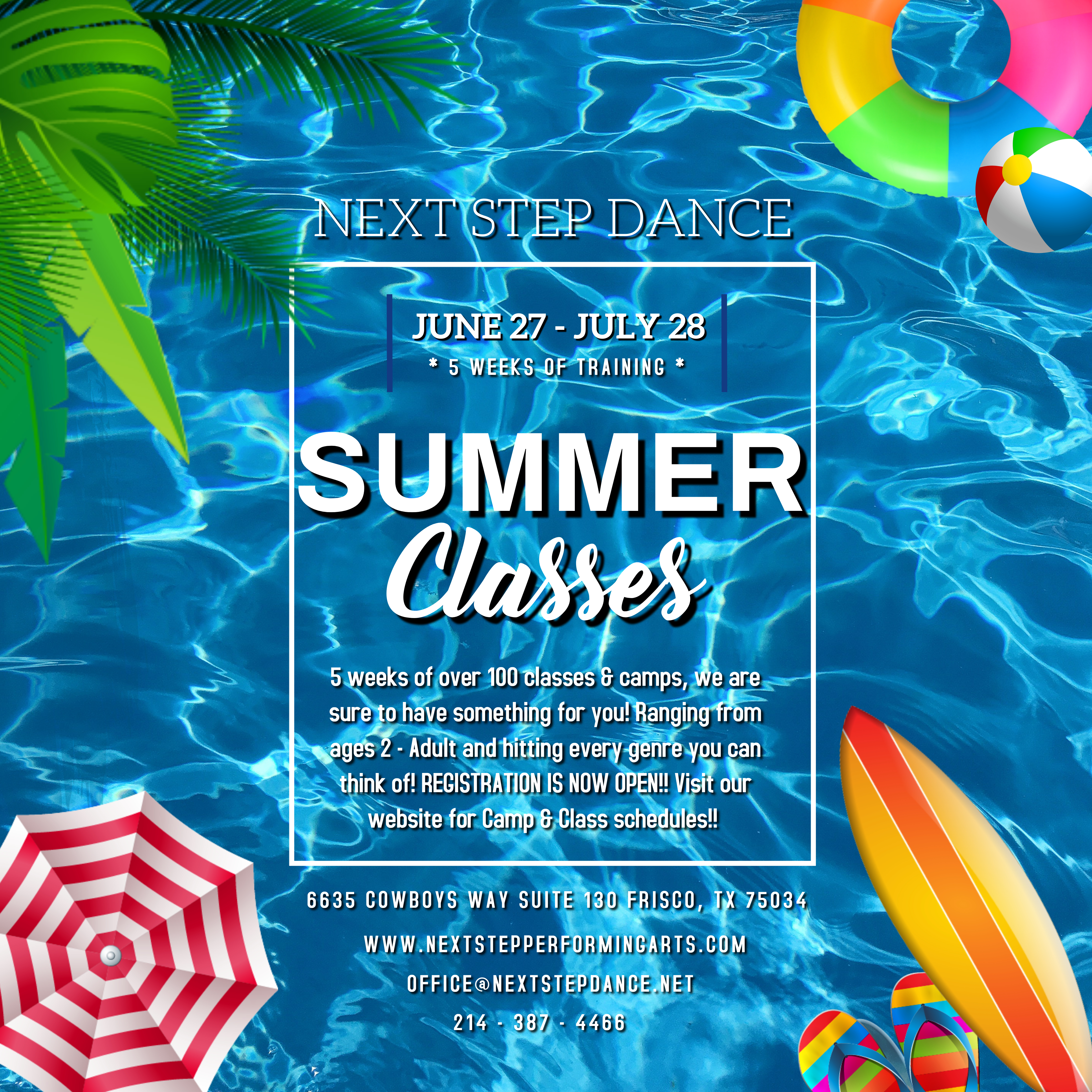 Next Step Dance Summer Classes